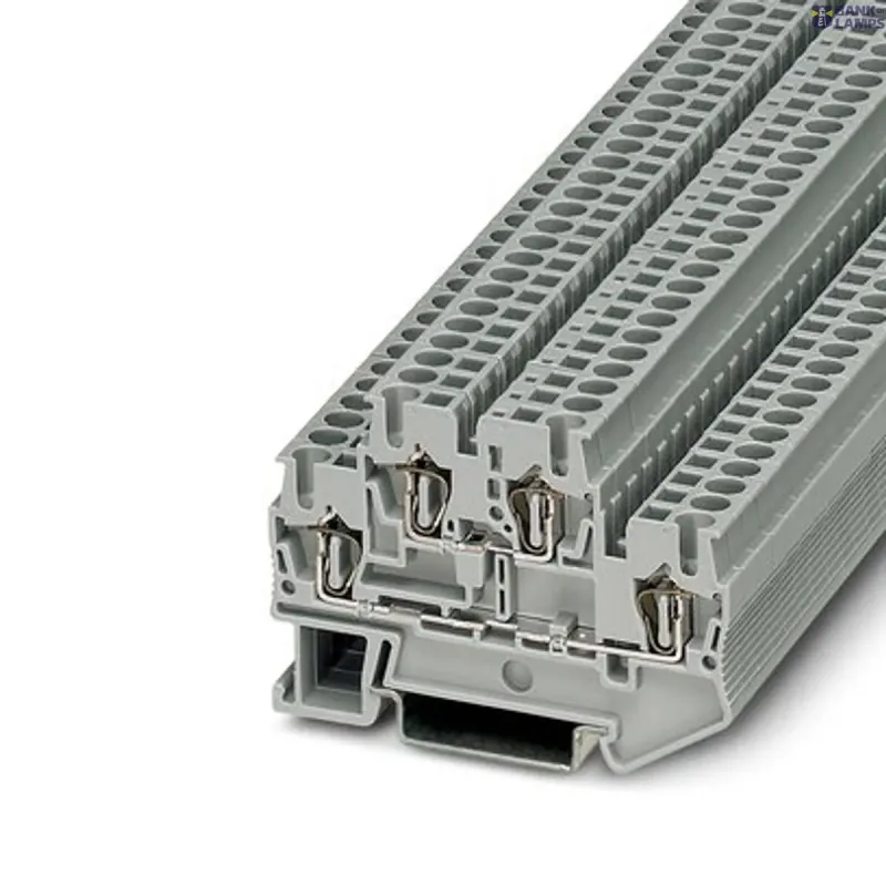 Phoenix Contact Double-Level Spring-Cage Terminal Block STTB 2.5, 22A 3031270