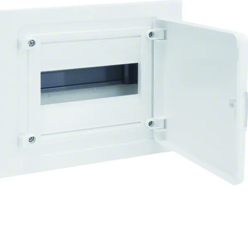 Hager Surface-Mounted Distribution Board Golf, Flush, 8M, wh door VF108PD