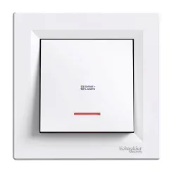 Schneider Electric EPH1600321 — Push-Switch Button Asfora-1P, 1P, 10A