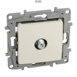 Legrand 764650 — TV Single Star розетка Niloé Ivory, 2400MHz, Flush-mounted, Thermoplastic