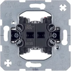 Berker 5035 — Push-button Series 2 Normally Open Contactacts with Common Input Terminal Berker 5035 — Push-button Series 2 Normally Open Contactacts with Common Input Terminal