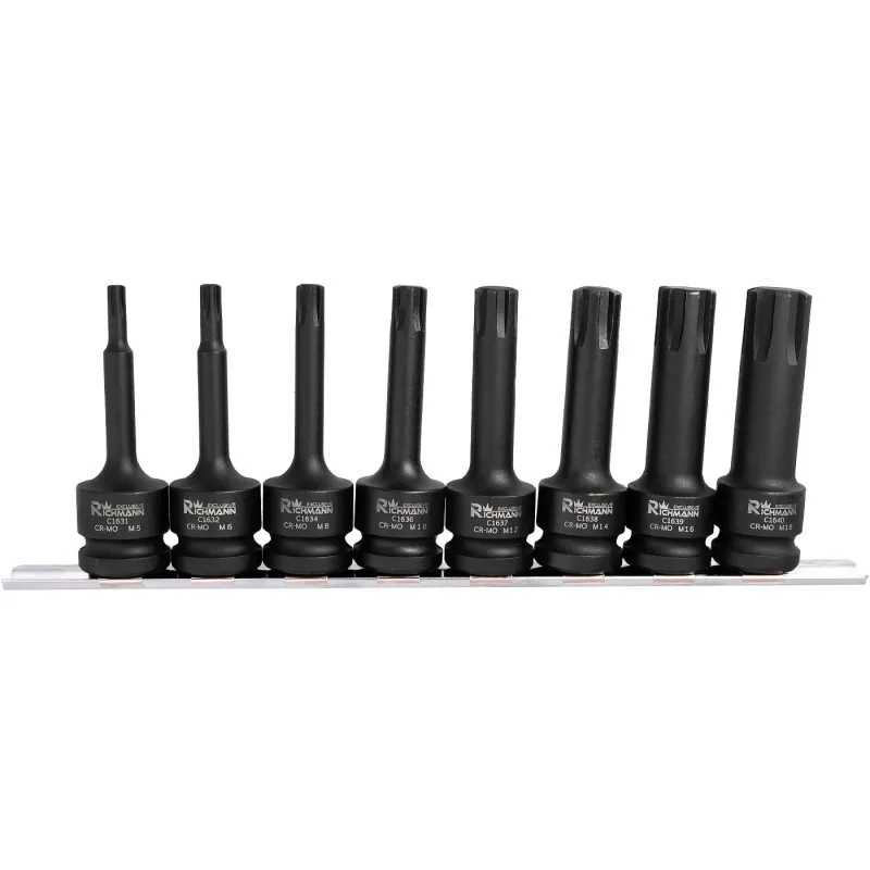 RICHMANN Set of RIBE impact sockets M5-M18 8 42-C6953
