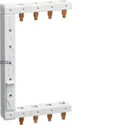 Hager KCF663L — Residual Current automātslēdzis Busbar, 3P+N 2R left