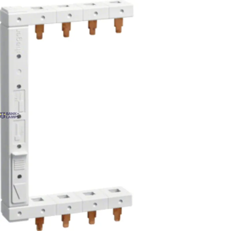 Hager Residual Current Circuit Breaker Busbar, 3P+N 2R left KCF663L