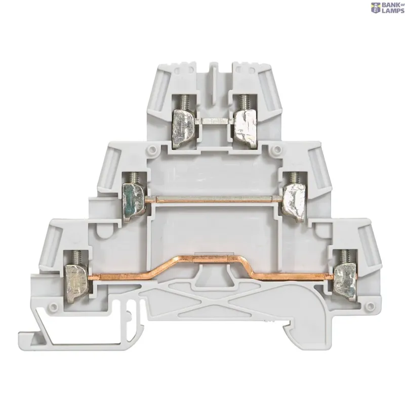 Legrand Terminal Block Viking 3 Grey, 24A, 400V, Screw connection 037151