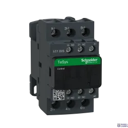 Schneider Electric LC1D25P7 — Contactor TeSys Deca, 3P, 25 A, 440 V, 3NO, IP20, 230 V AC, 10 A, Control Circuit Type: AC At 50/60 Hz Standard Schneider Electric LC1D25P7 — Contactor TeSys Deca, 3P, 25 A, 440 V, 3NO, IP20, 230 V AC, 10 A, Control Circuit Type: AC At 50/60 Hz Standard
