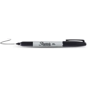 Marķieris Sharpie Fine melns Marķieris Sharpie Fine melns