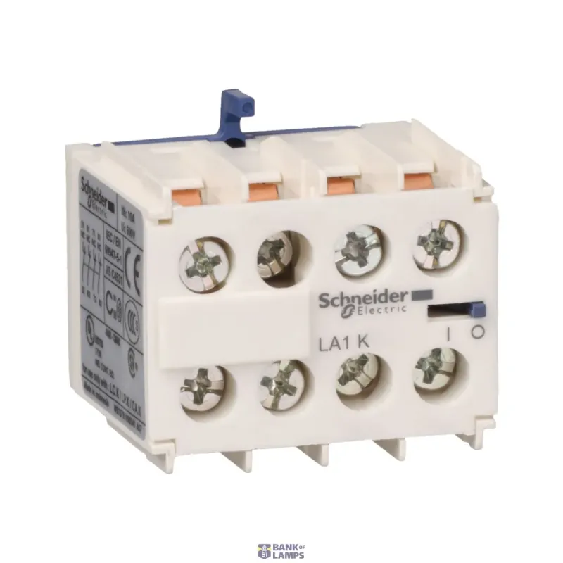Schneider Electric Auxiliary Contact Block TeSys K, 1NO, Screw Terminals LA1KN13