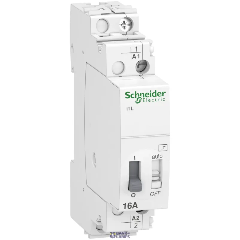 Schneider Electric Impulse Relay Acti9 iTL, 1P, 16 A, 110 V DC, 1NO, IP20 A9C30811