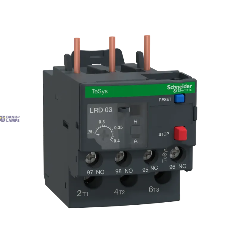 Schneider Electric Differential Thermal Overload Relay TeSys LRD /TeSys Deca LRD03