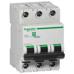Schneider Electric M9F11332 — Miniature Circuit Breaker Multi9 C60N, 3P, 32 A, C Curve, 415 V, 20 kA Schneider Electric M9F11332 — Miniature Circuit Breaker Multi9 C60N, 3P, 32 A, C Curve, 415 V, 20 kA