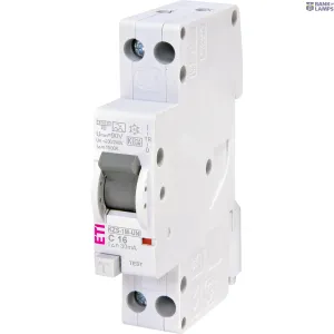 ETI 002176034 — diferenciālais automātslēdzis KZS-1M-UNI 1P+N C16 30mA