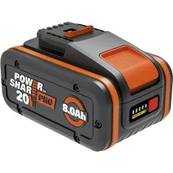 Akumulators Li-ion 20V / 8,0Ah. WORX WA3648, Worx