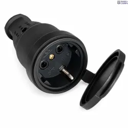 THORGEON 23002 — Rewirable rubber socket 16A 250V Max: 3500W THORGEON 23002 — Rewirable rubber socket 16A 250V Max: 3500W