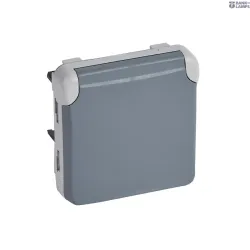 Legrand 069552 — Socket Outlet 16A, 2P+T, Child Protection, 250V, IK07