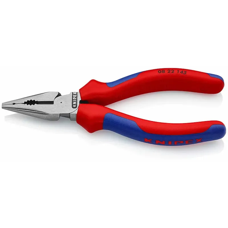 Knipex Kombinētās knaibles ar smailiem galiem Comfort roktu 145mm 0822145