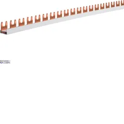 Hager KDN163B — Busbar Insulated, 1P fork 10 mm², 57M