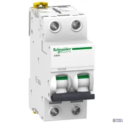 Schneider Electric A9F75232 — automātslēdzis Acti9 iC60, 2P, 32 A, 6 kA, D Curve