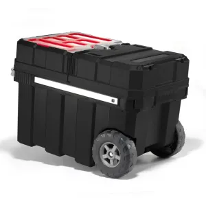 Keter instrumentu kaste ar riteņiem 62x38x42cm Keter instrumentu kaste ar riteņiem 62x38x42cm