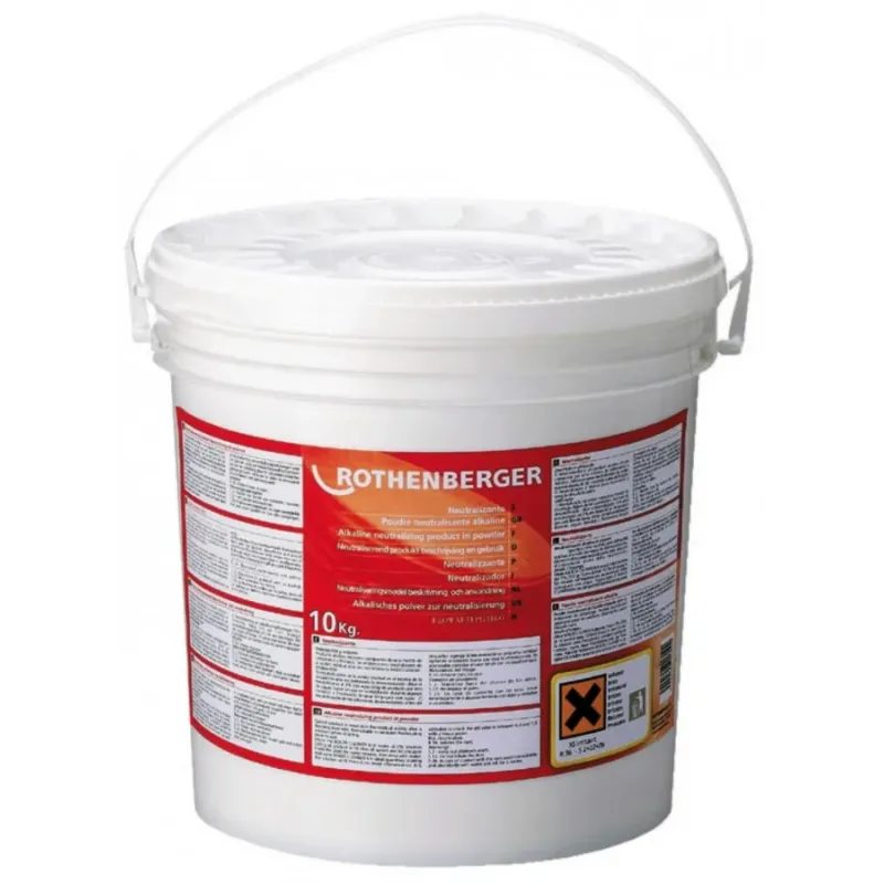 Rothenberger Atkaļķotāja neitralizācijas pulveris ROCAL Acid 10 kg 61120