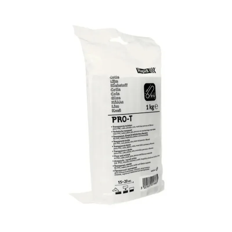 Rapid Glue Professional 12x190mm, PVC & Cable PRO-T, 1kg, Rapid 40302768