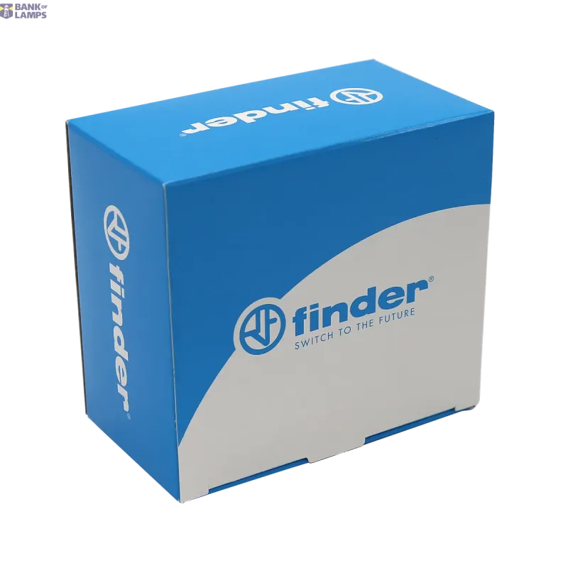 FINDER Modular Relay 17.4mm, 2NO, 20A, 230VAC, AgSnO2 222282304000