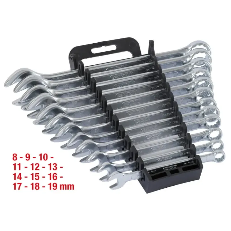 KS Tools Kombinēto uzgriežņu atslēgu komplekts 8-19 mm, 12 gab., KS 517-0052