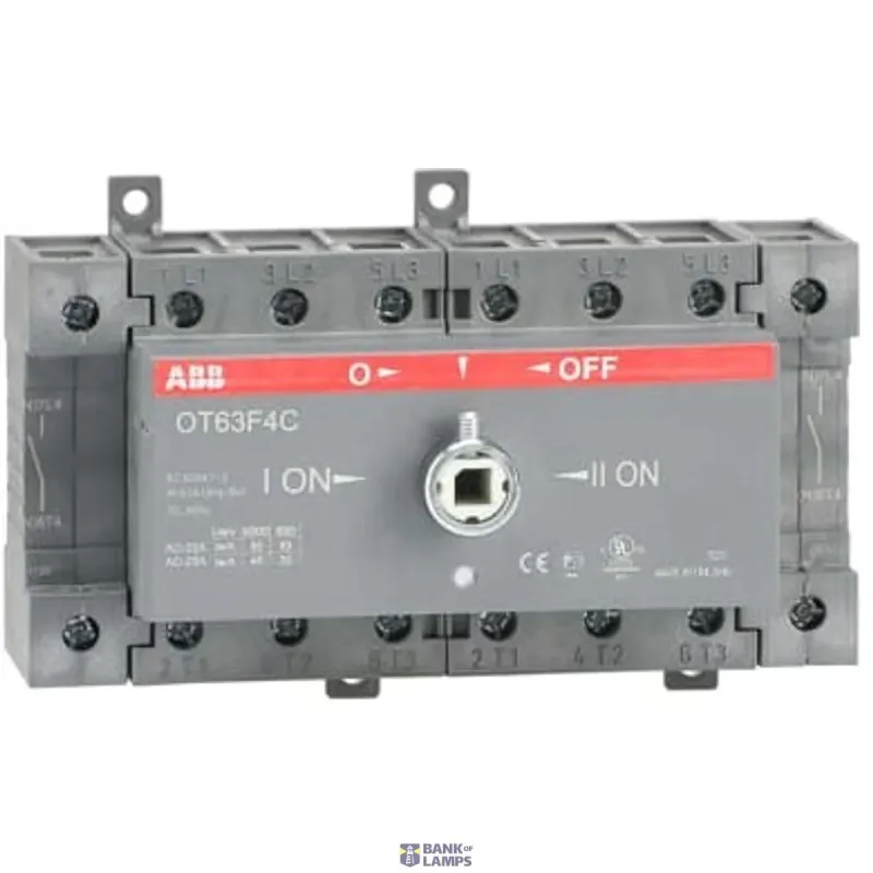 ABB OT63F4C CHANGE-OVER SWITCH 1SCA105369R1001