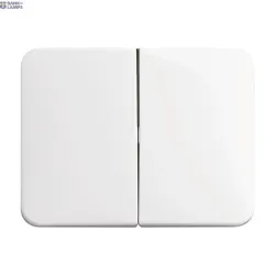 Busch-Jaeger 2CKA001751A2110 — 1785-24G Rocker Switch/push button Two-part rocker studio white - alpha Busch-Jaeger 2CKA001751A2110 — 1785-24G Rocker Switch/push button Two-part rocker studio white - alpha