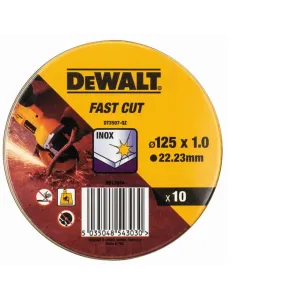 DeWalt DT3507-QZ — Cutting Discs 125*1mm 10/pcs