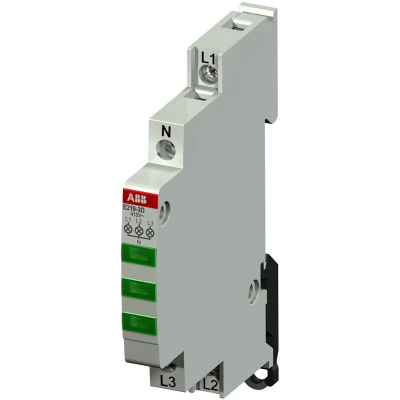 ABB E219-3DIndicator Light,16 A,415 / 230 V AC,2LED,Green 2CCA703901R0001