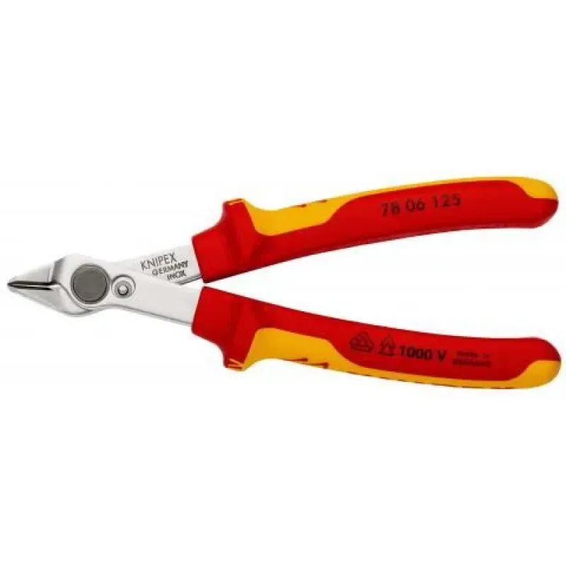 Knipex Griešanas knaibles VDE 1000V 125mm, Knipex 7806125