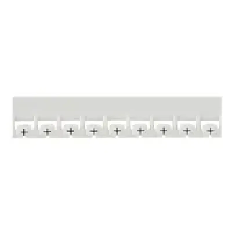Legrand Cable Marker Memocab Symbol :, White, Plastic, 2.2 mm, 2.3 037957