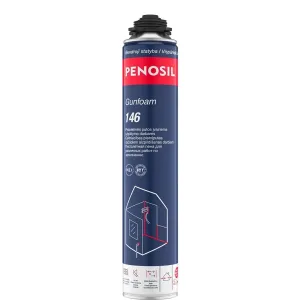PENOSIL Gunfoam 146 celtniecības pistoļputas aizpildīšanas darbiem PENOSIL Gunfoam 146 celtniecības pistoļputas aizpildīšanas darbiem