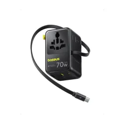 Baseus EnerCore CG11 universal ceļojuma adapteris 2AC+2U+2C 70 W