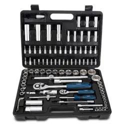 Universālais instrumentu komplekts TB94, 1/4´´-1/2´´, 94 gab, Scheppach