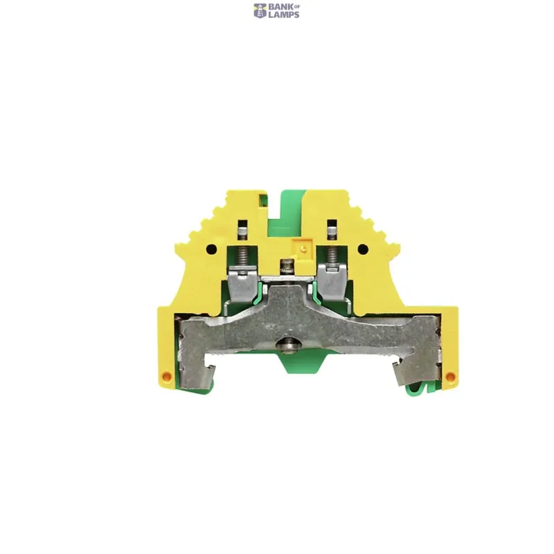 Weidmüller PE Terminal Block Screw connection, Green/yellow, 2.5 mm² 1016200000