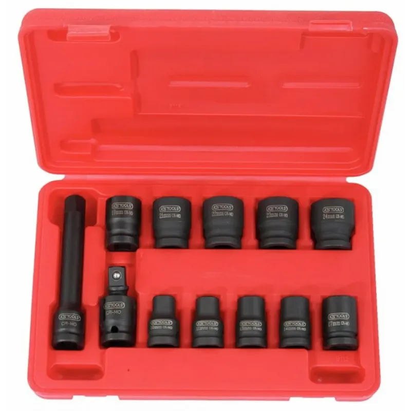 KS Tools Triecienmuciņu komplekts 1/2´´, 10-24 mm, 12 gab., KS Tools 515-0112