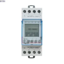 Legrand 412724 — Digital Astronomical Time Switch Rex, 2-Channel