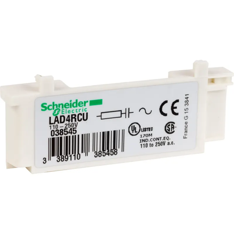 Schneider Electric Suppressor Module TeSys Deca, 250 V AC, IP2X LAD4RCU