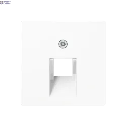 Jung A569-1PLUAWW — IAE/UAE rozete Centre Plate AS/A, 1 x 8-Pole, For IAE/UAE Sockets, White, 55 mm x 55 mm, Duroplastic Jung A569-1PLUAWW — IAE/UAE rozete Centre Plate AS/A, 1 x 8-Pole, For IAE/UAE Sockets, White, 55 mm x 55 mm, Duroplastic