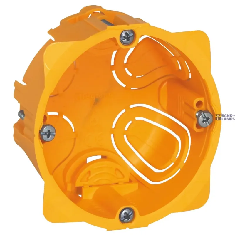 Legrand Flush-Mounting Box Batibox 1 gang, 40 mm, IP20, Plastic 080041