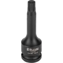 12-point impact socket 1/2' M14x78 mm 12-point impact socket 1/2' M14x78 mm