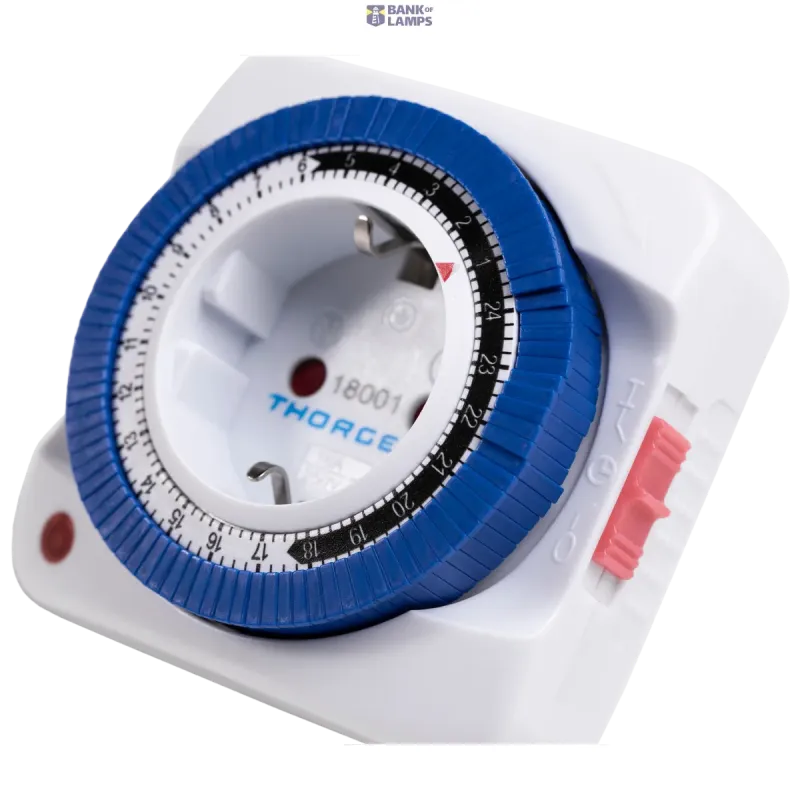 THORGEON Mechanical Timer Socket 24h 15min 18001