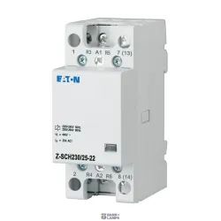 EATON 248849 — Z-SCH230/25-22 Installation contactor, 230VAC/50Hz, 2N/O+2N/C, 25A, 2HP