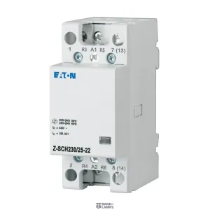 EATON 248849 — Z-SCH230/25-22 Installation contactor, 230VAC/50Hz, 2N/O+2N/C, 25A, 2HP