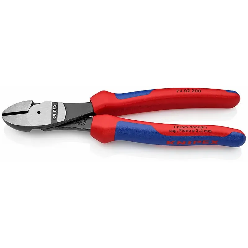 Knipex Asknaibles pastiprinātas 200 mm, DR, Knipex 7402200