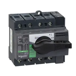 Schneider Electric 28905 — slēdzis Disconnector ComPact INS, 4P, 80 A, 500 V AC, IP40, Black Schneider Electric 28905 — slēdzis Disconnector ComPact INS, 4P, 80 A, 500 V AC, IP40, Black