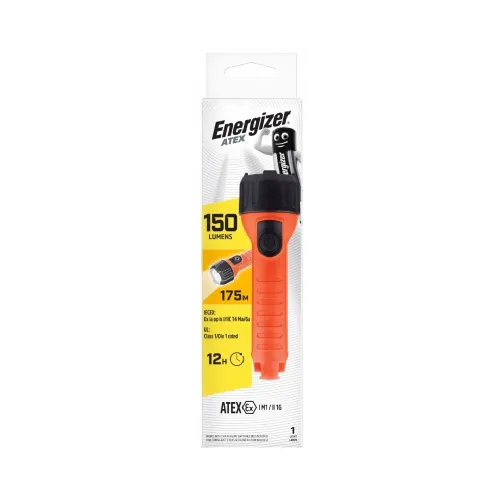 ENERGIZER LED torch 150lm 2xAA; atbilst: ATEX Ex ISHH21 ENERGIZER 7638900424485