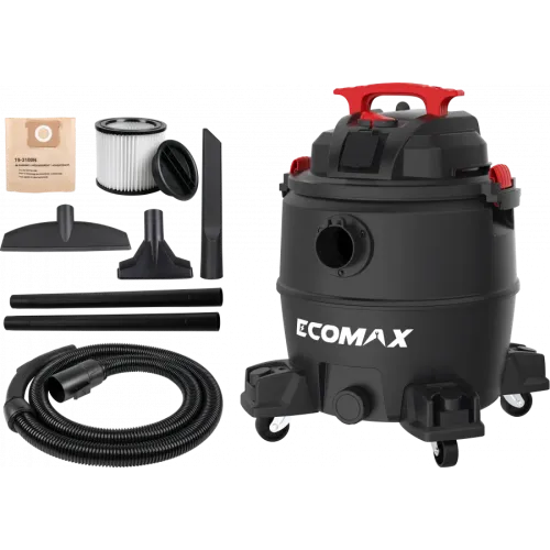 Ecomax Mitrās un sausās uzkopšanas putekļsūcējs EMX 30L, Ecomax EM19427PE-30AA